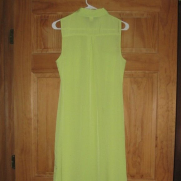 Victoria's Secret Yellow Shirt Dress - Picture 3 of 4